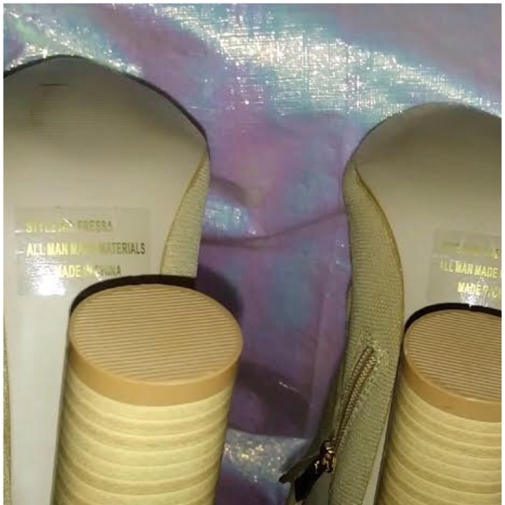 Herstyle Over the knew Tall Tan Boots. Stretchy - Picture 6 of 8